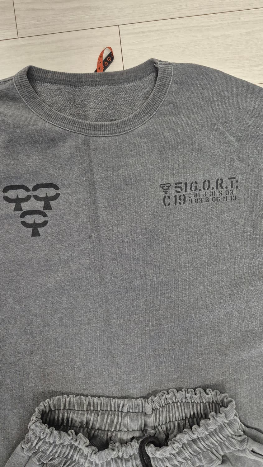 피그먼트 트레이닝복 세트 XL/32 상품이미지3