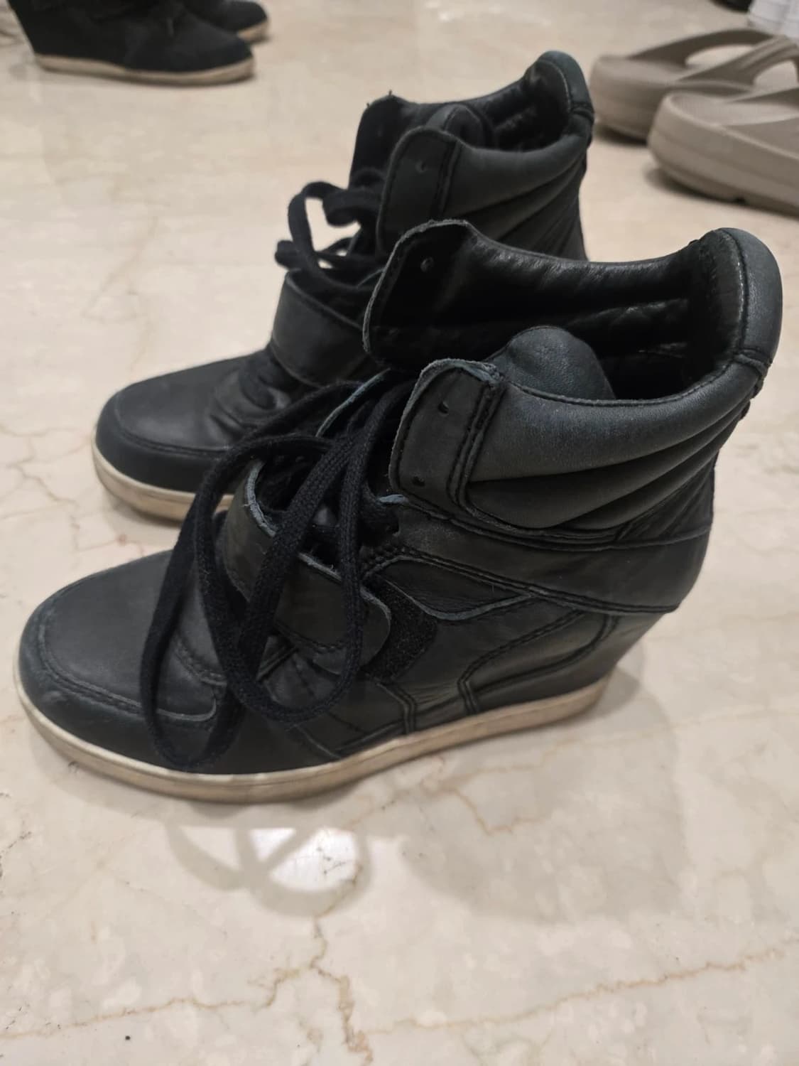 아쉬 웨지힐 레더 스니커즈  상품이미지1