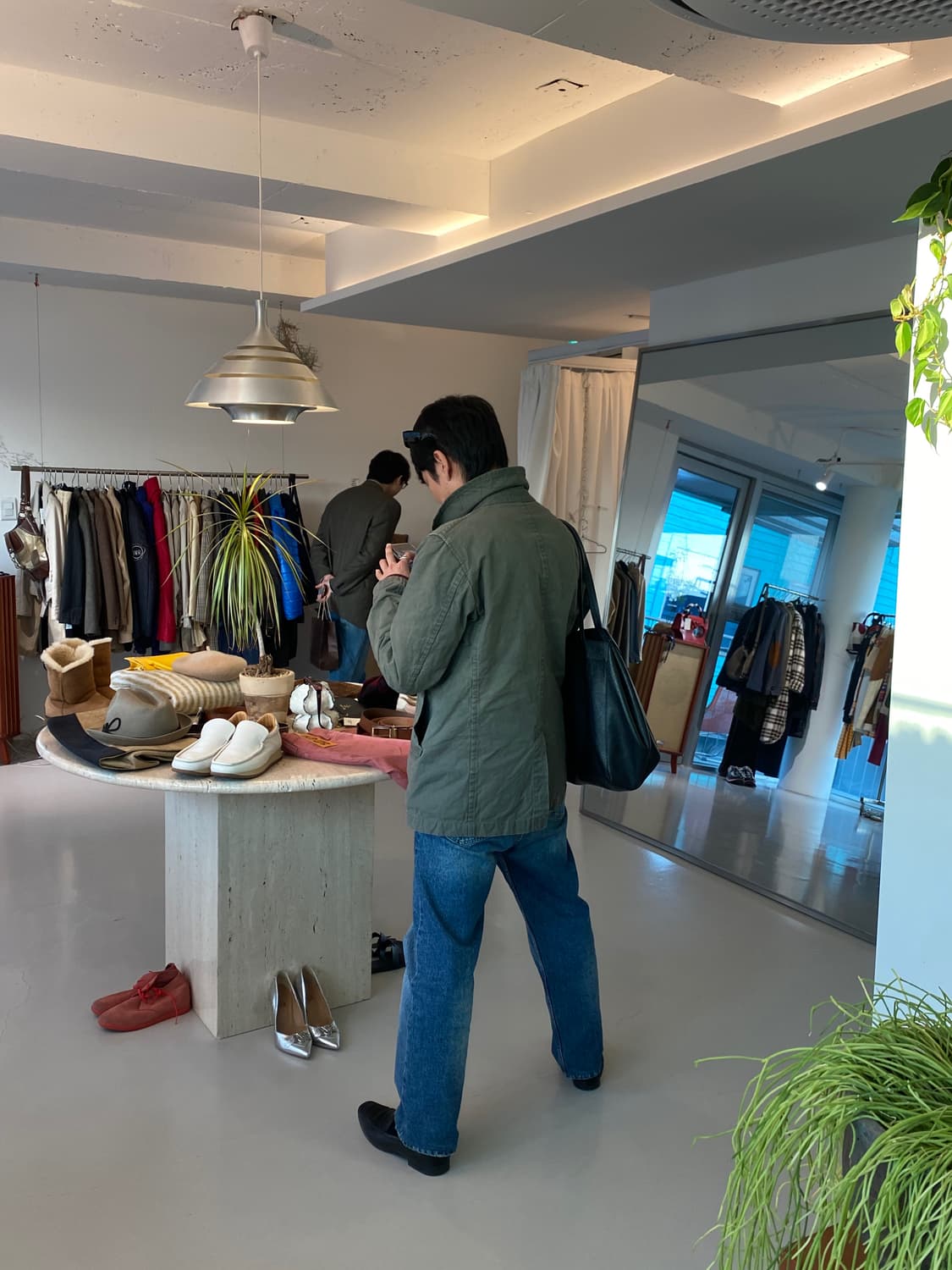 꼼데가르송 옴므 피코트 상품이미지1