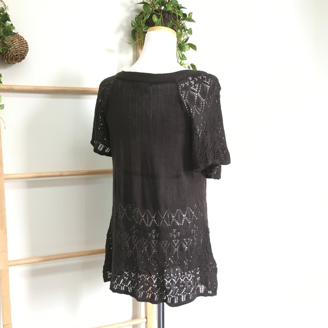 JPN/ 반팔블라우스 모리걸레이어드블라우스 모리룩블라우스  상품이미지4