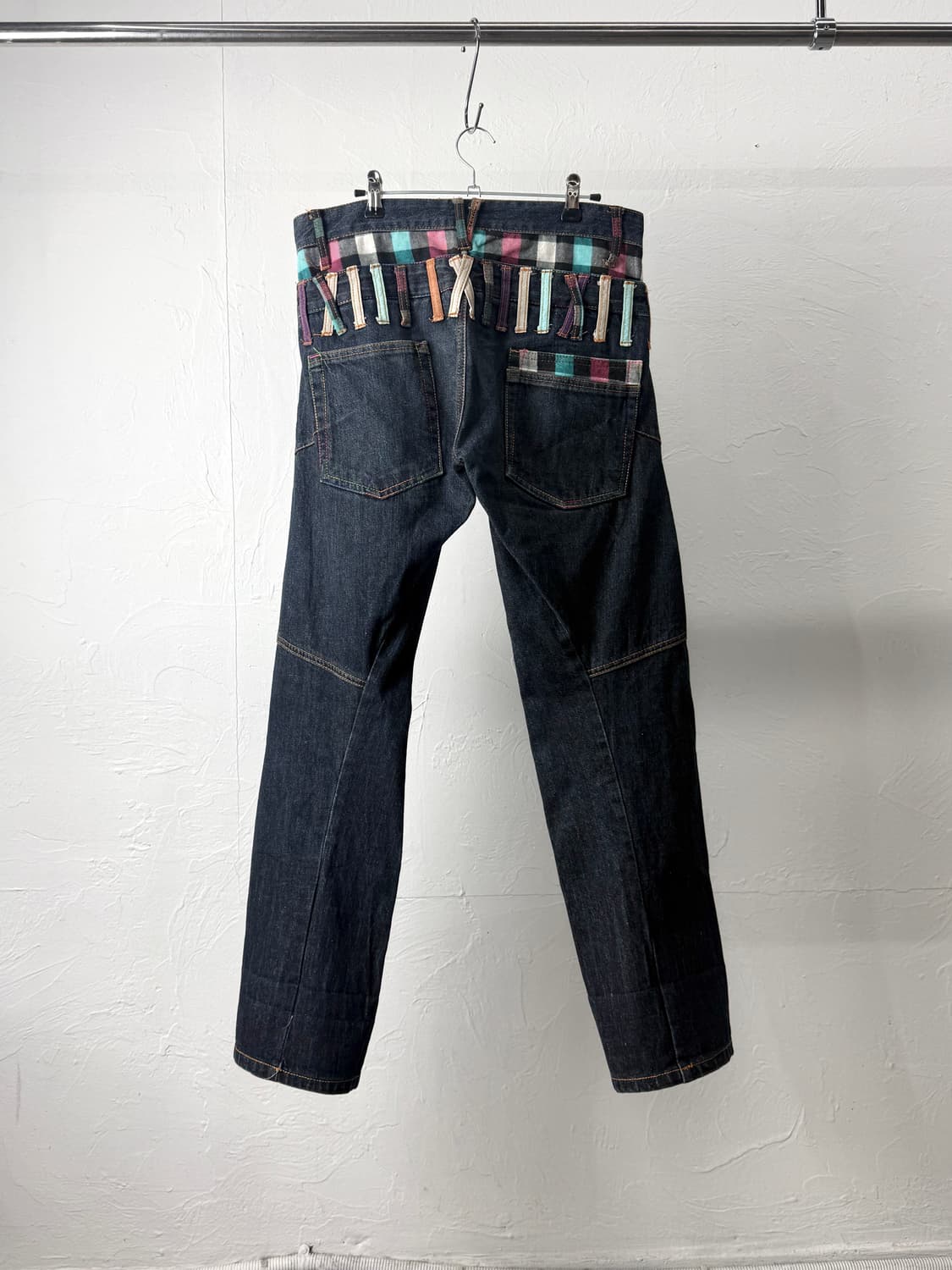 Nylaus 더블 웨이스트 데님 팬츠 상품이미지4