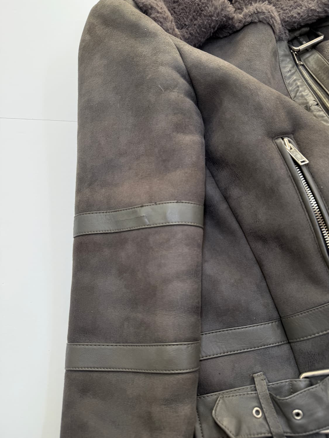 라이더핏 무스탕 자켓 상품이미지7