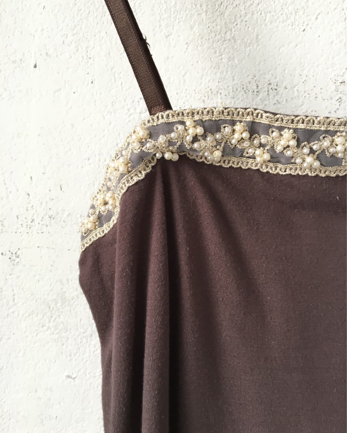 Beads point sleeveless 상품이미지4