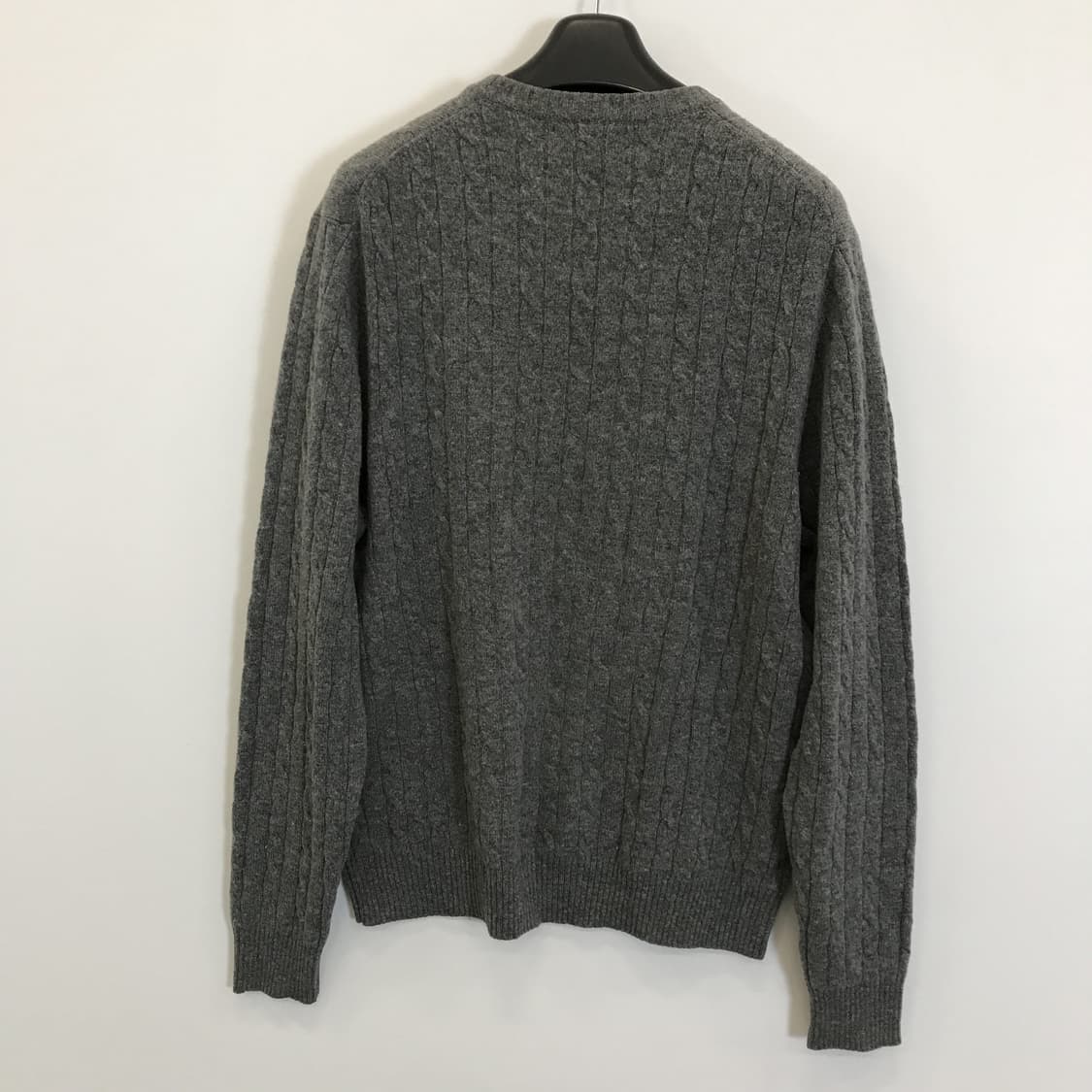 브룩스브라더스 셔틀랜드 램스울100프로 케이블니트 [L사이즈] 상품이미지4