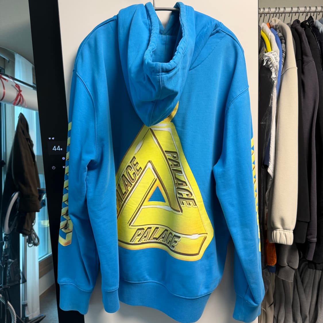 팔라스 스케이트보드 파란색 트라이퍼그 후드 L 상품이미지2