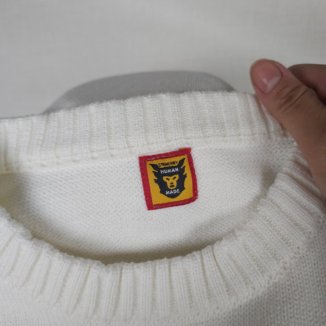 휴먼메이드 닥스 니트 스웨터 남자100사이즈  상품이미지3