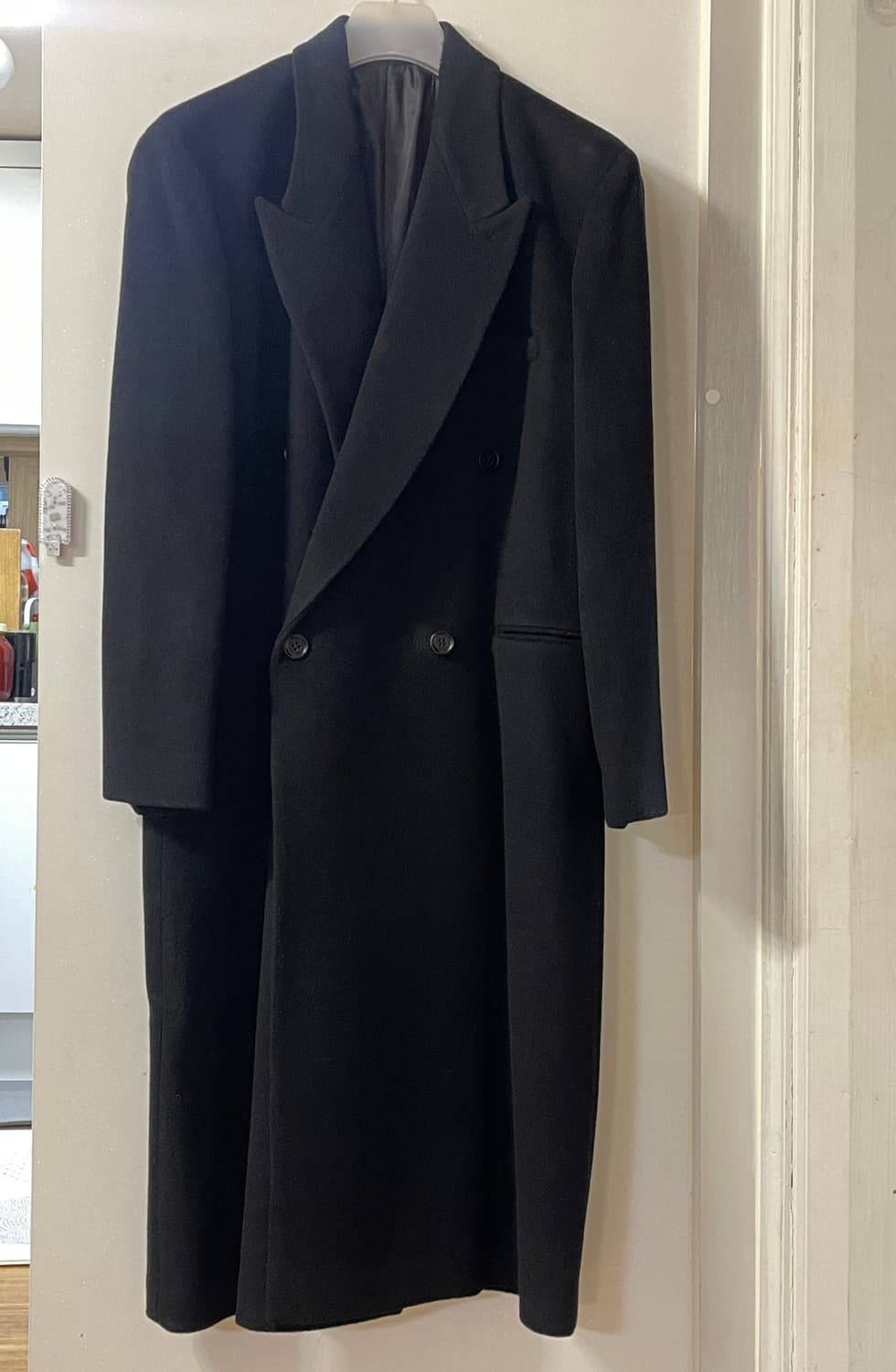 토마스모어 울 캐시미어 더블 코트 새상품 상품이미지1