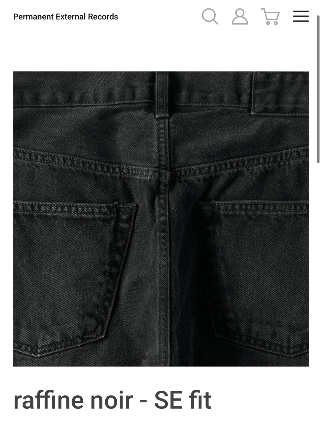 (28) Mer raffine noir - SE fit 상품이미지1