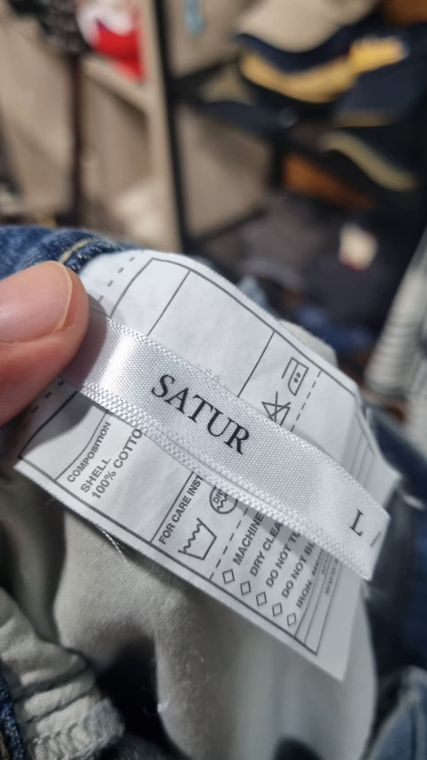 satur 와이드핏 데님팬츠 허리32~33 거의새거 상품이미지4