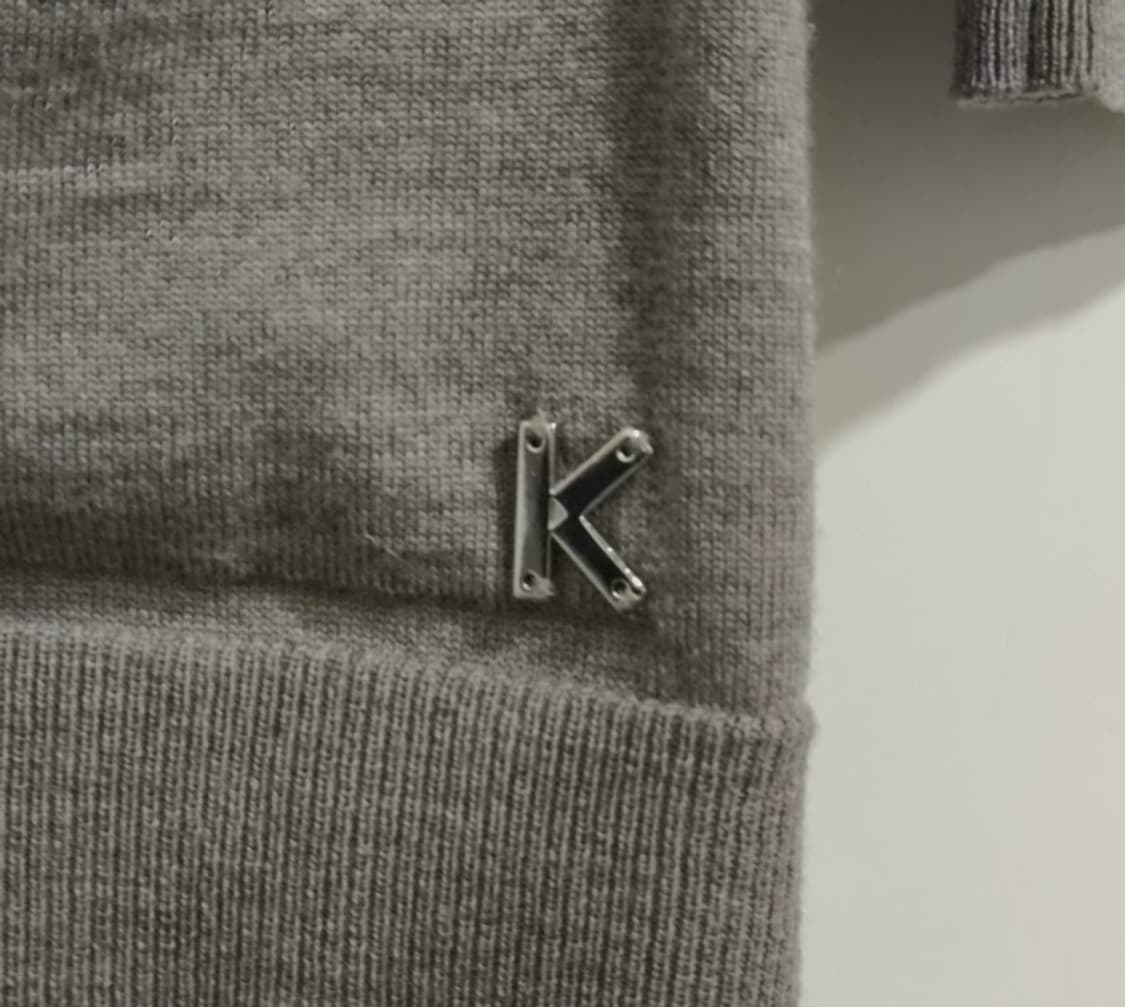 85 겐조 메탈로고 옆트임 가디건 상품이미지3