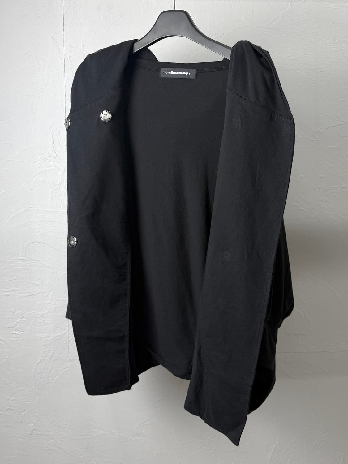 메르시보꾸 돌먼 후드 가디건 상품이미지5