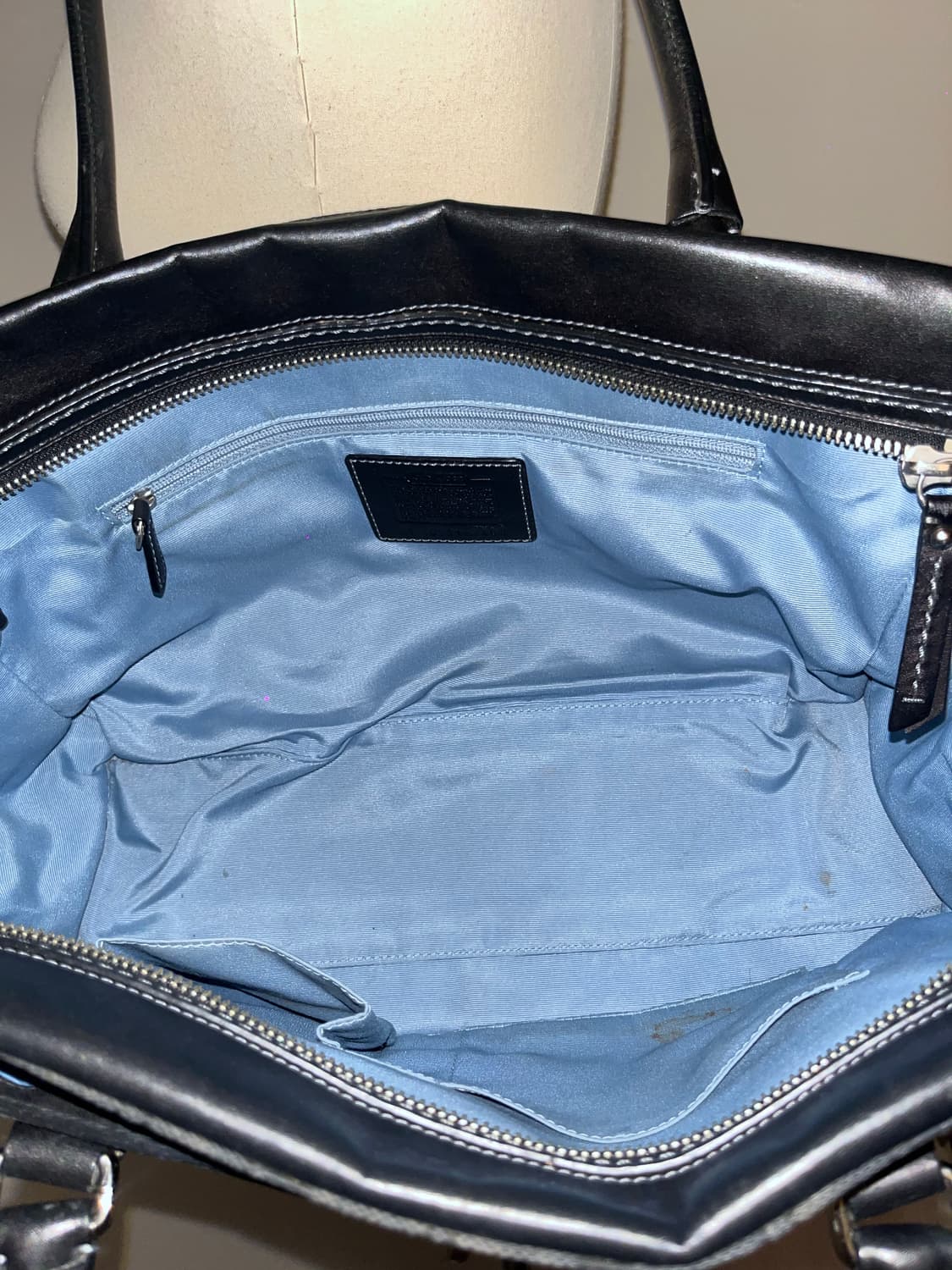 🎉BLACK FRIDAY🎉 Coach all black bag 상품이미지6