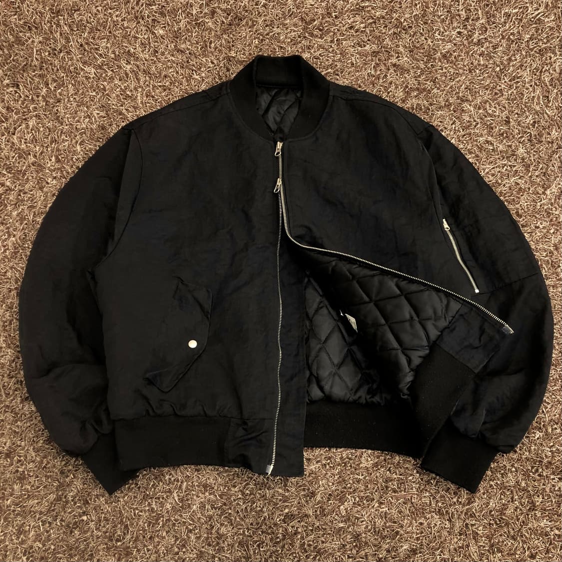 빈티지 봄버 투웨이 MA-1 마원 항공점퍼 상품이미지3