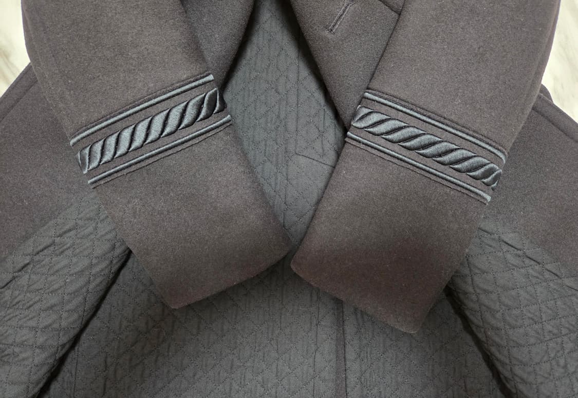 시스템옴므 울 케시미어 더블 브레스트 코트  상품이미지5