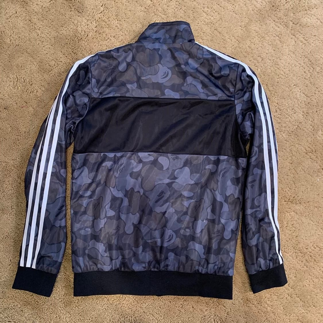 아디다스 x 베이프 파이어버드 트랙탑 져지 블랙 M 상품이미지3