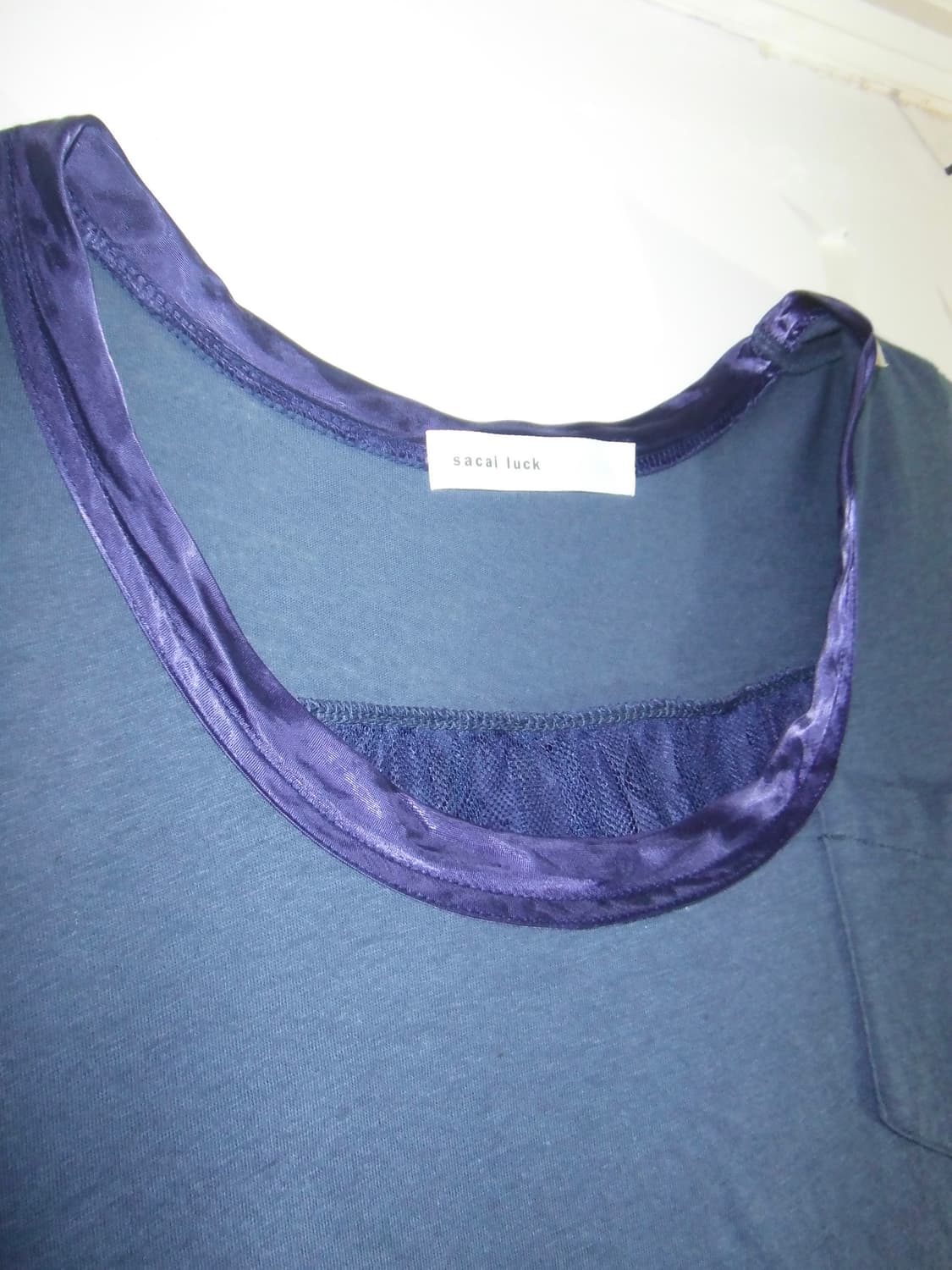 Sacai luck Shirts (cupro parts) 상품이미지5
