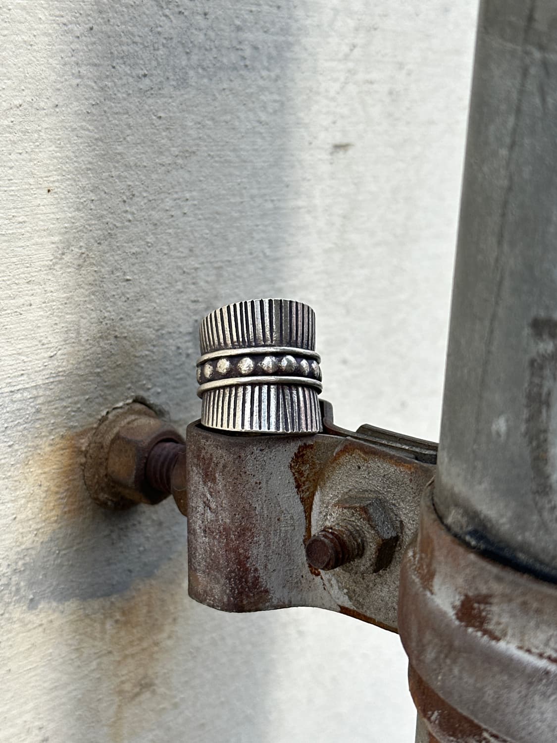 Vertical Line Ball Row Wide Band Open Ka 상품이미지2