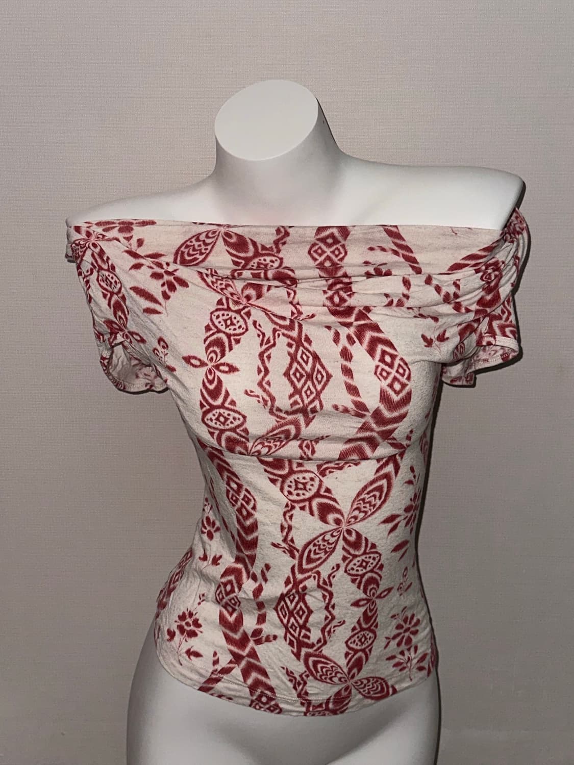 비비안웨스트우드 페이즐리 드레이프 탑 상품이미지4