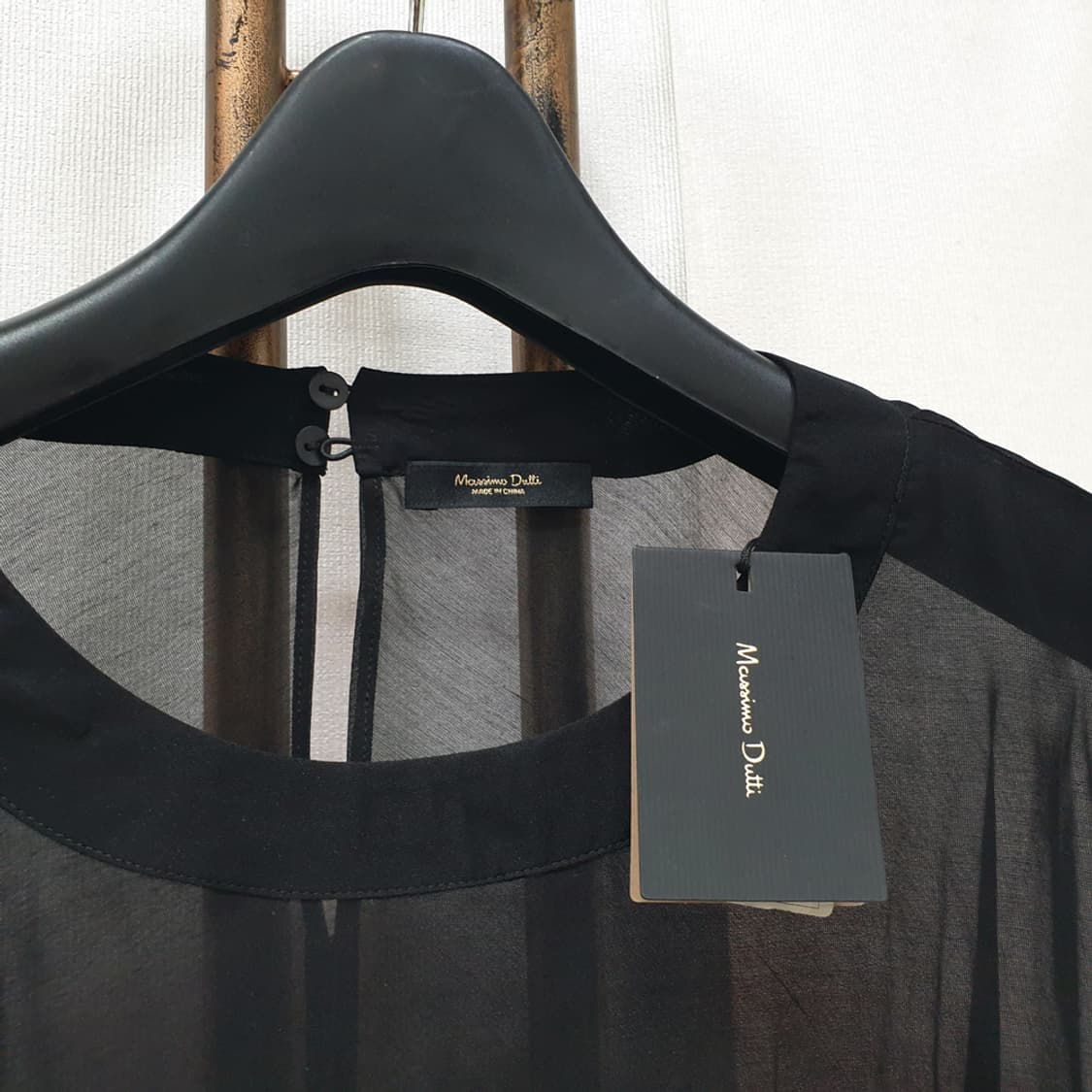 마시모두띠 시스루 블라우스 새상품 S 상품이미지3