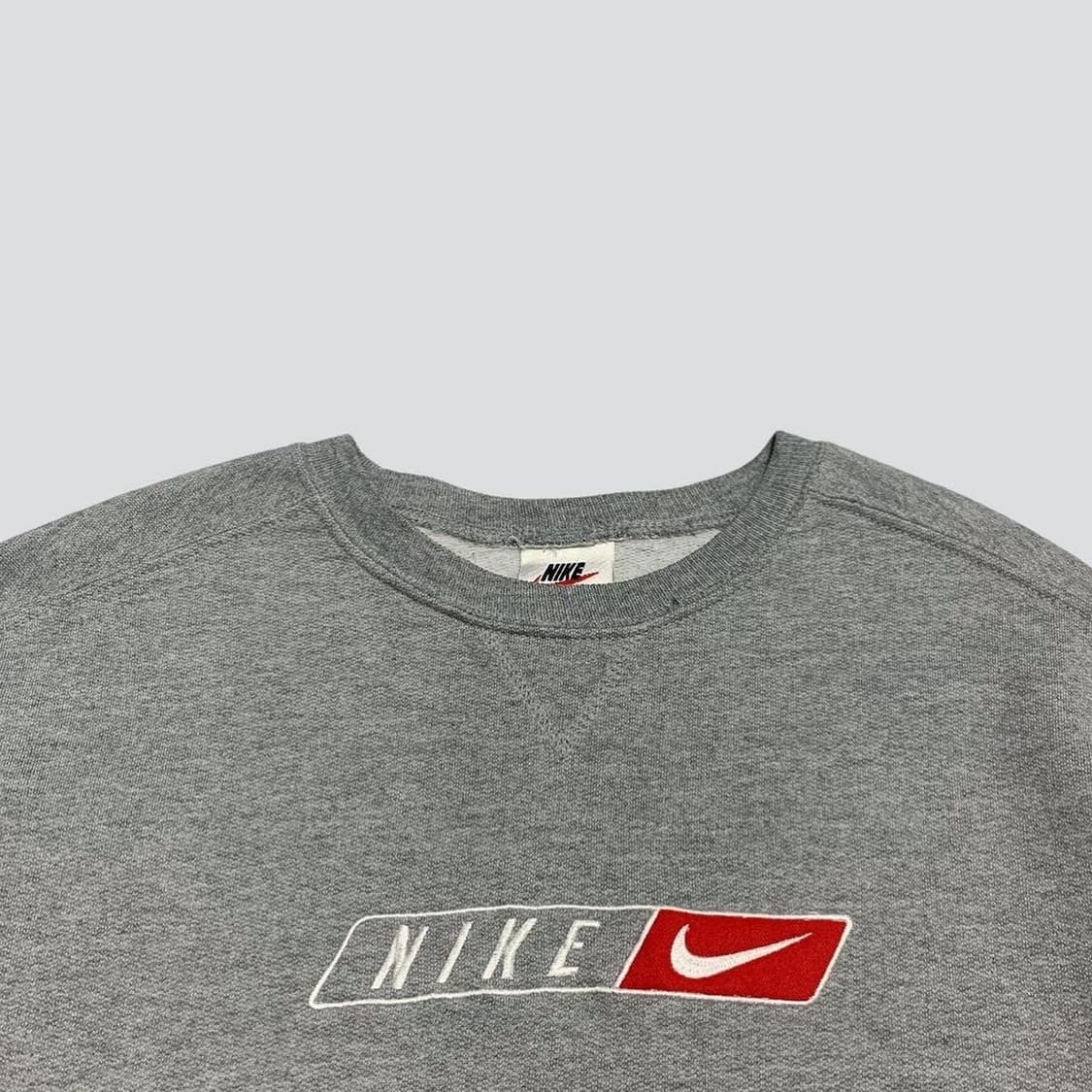 나이키 90's 그레이 빅로고 맨투맨 상품이미지2