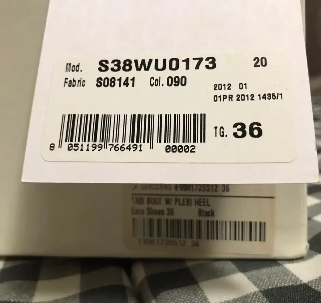 마르지엘라 타비 부츠 36사이즈 상품이미지7