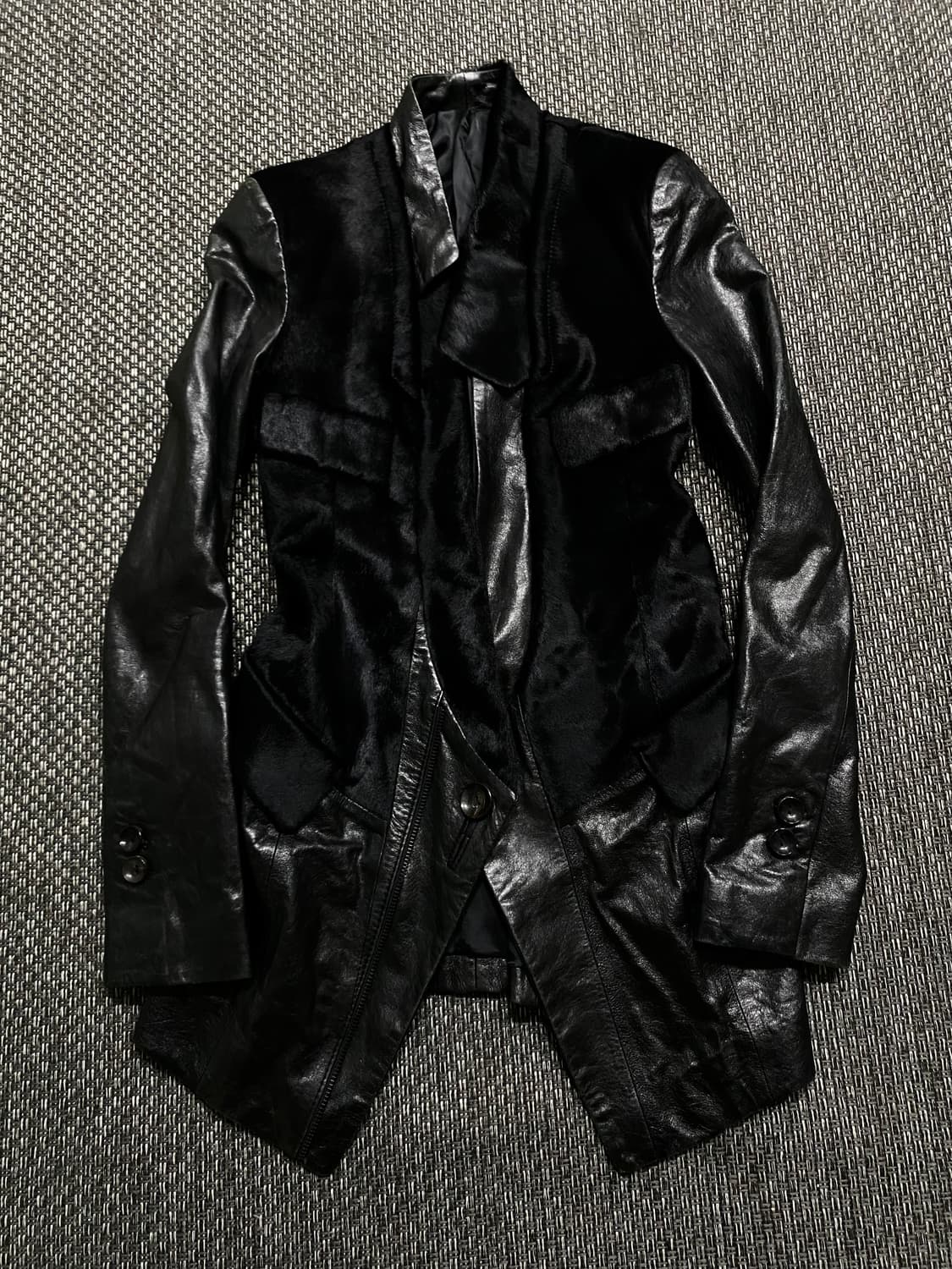 Vkei Mood Calf Hair Trimming Blazer 상품이미지1