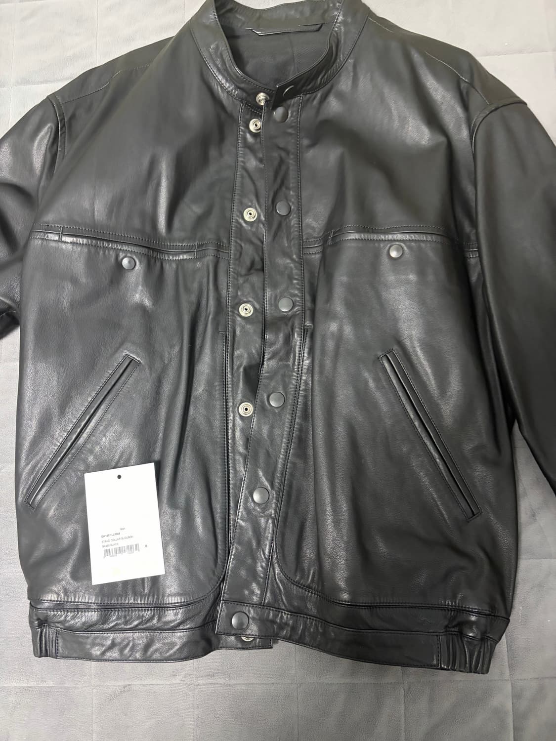 르메르 레더 블루종 m 상품이미지2