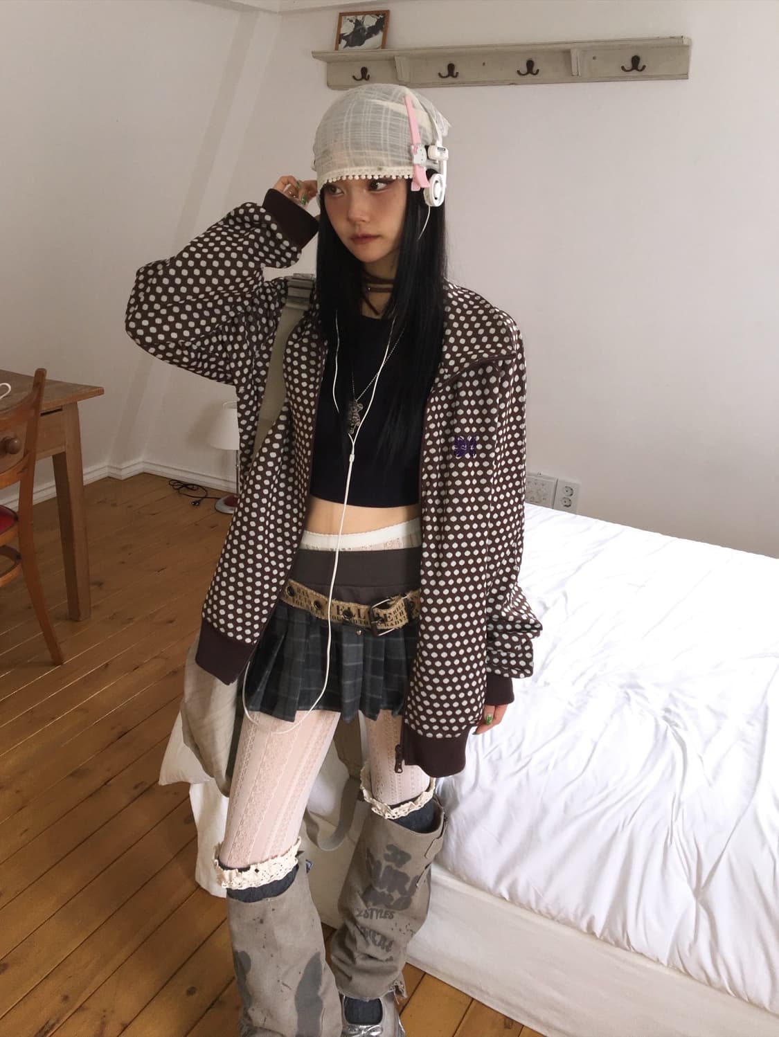 니들스 브라운 도트져지 상품이미지5