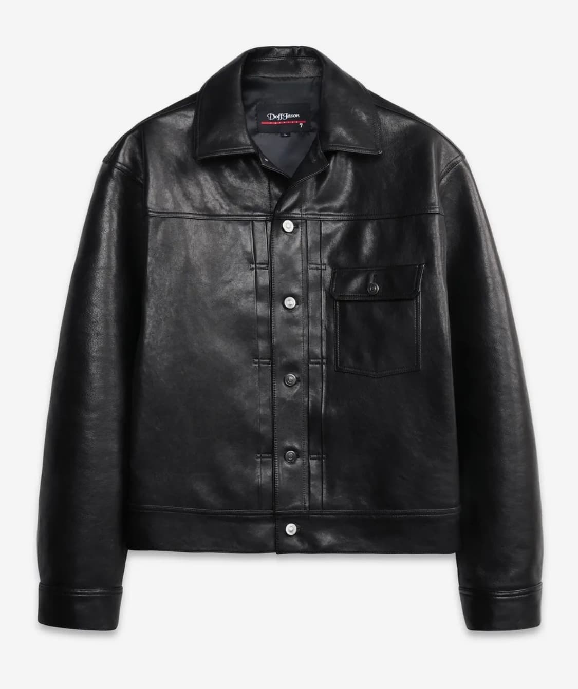 도프제이슨 프리미엄 베지터블 스터드 트러커 자켓 상품이미지1