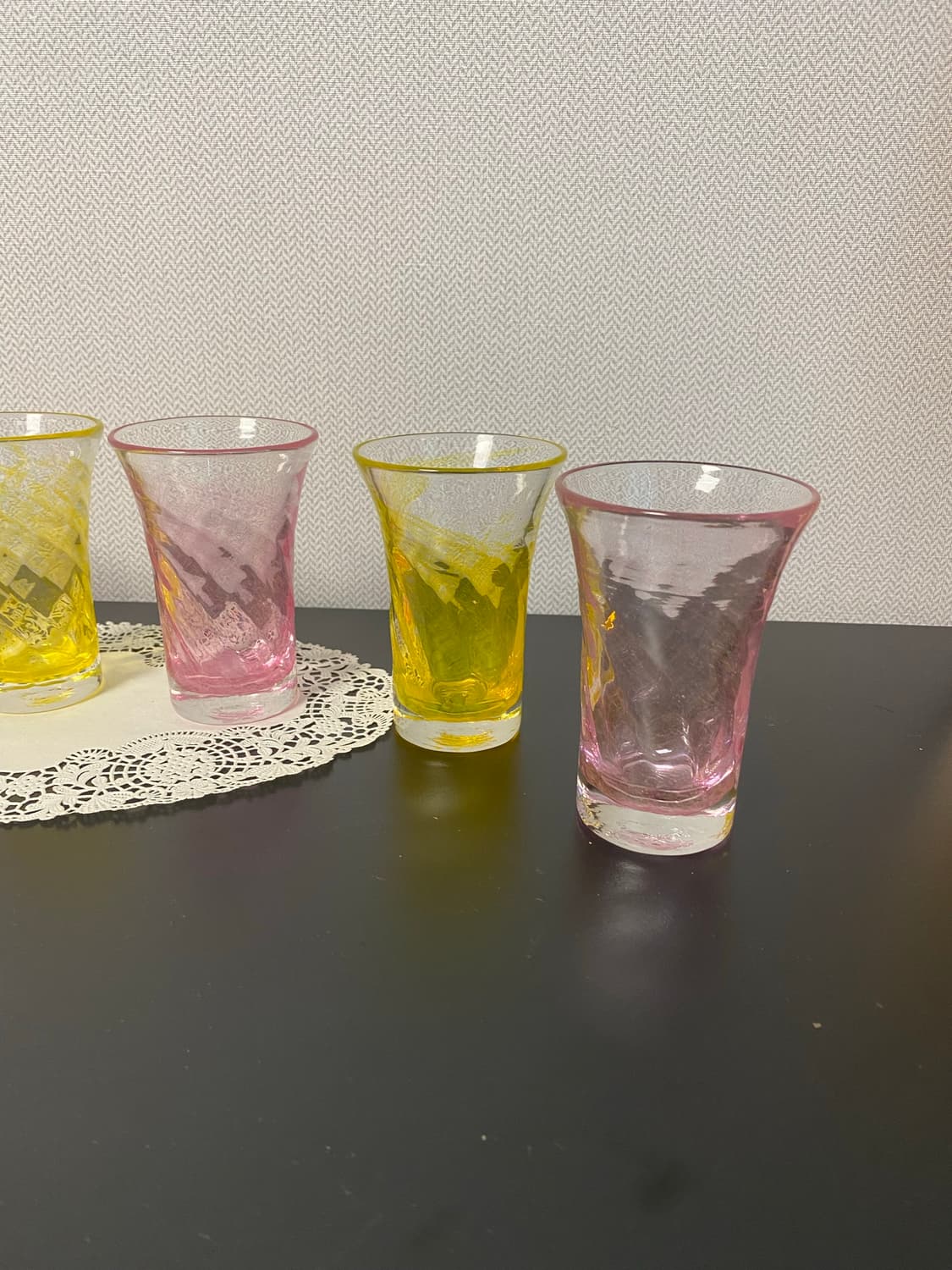 일본 수입 빈티지 컬러 유리컵 6P 세트 (전용 박스 포함) 상품이미지9