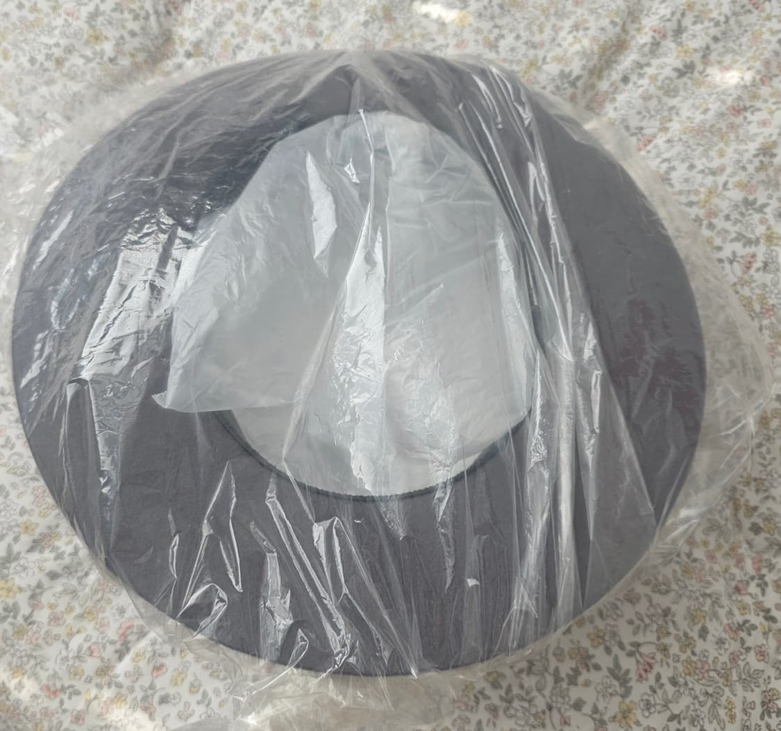 프리미엄 100%양모 페도라 그레이 사이즈 55cm 남여공용 (작은 두상 상품이미지5