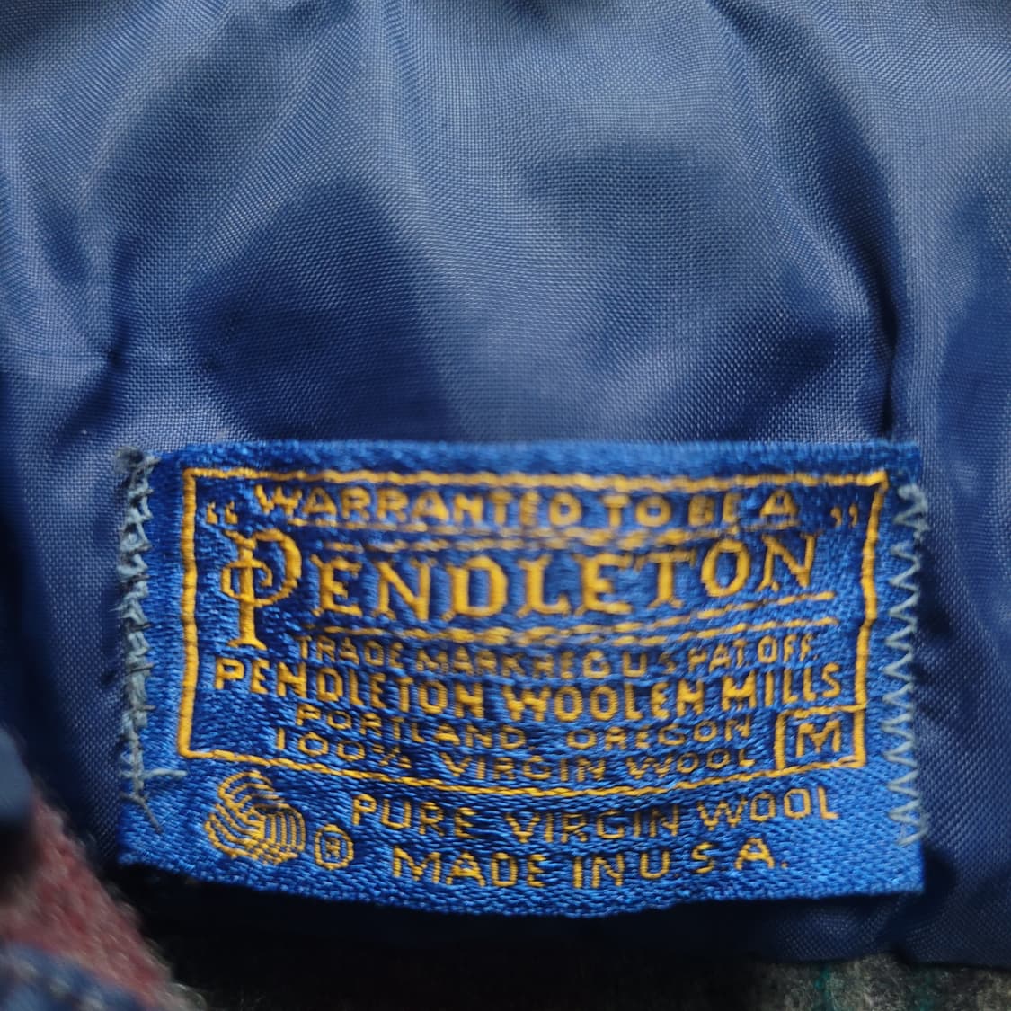 PENDLETON 펜들턴 70s 펜들턴  플란넬 체크 셔츠 상품이미지4