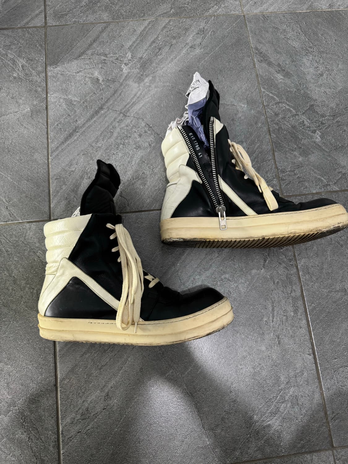 릭오웬스 지오바스켓 41사이즈 상품이미지2