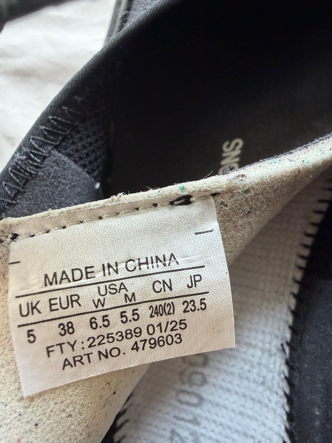 살로몬 x 꼼데가르송 RX 메리제인 플랫폼 블랙  CDG  SALOMON 상품이미지5