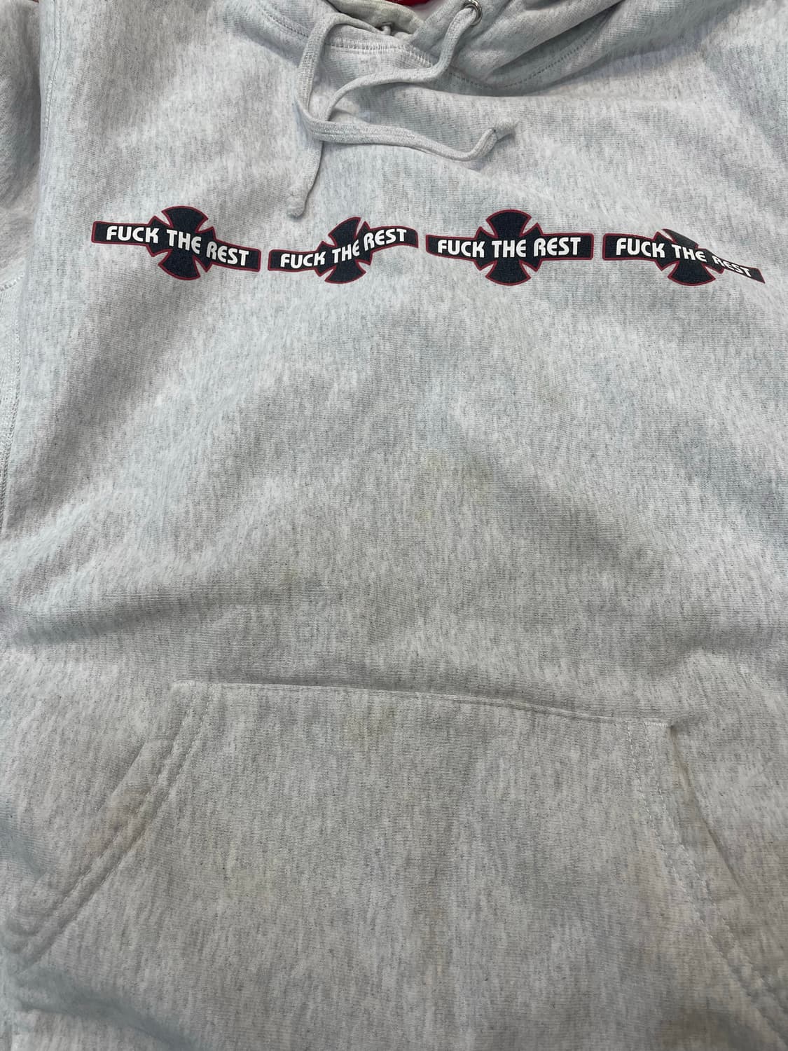 슈프림 인디펜던트 풀오버 후드티  상품이미지5