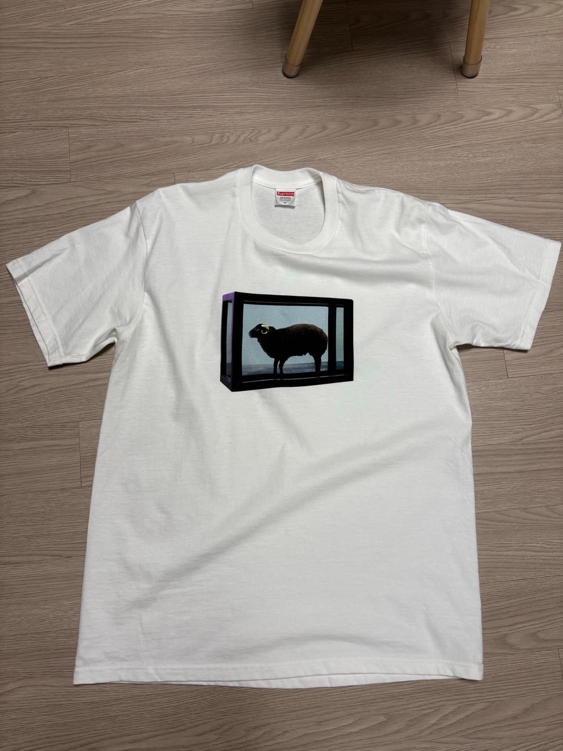 슈프림 x 데미안 허스트 티셔츠 화이트 M 상품이미지1