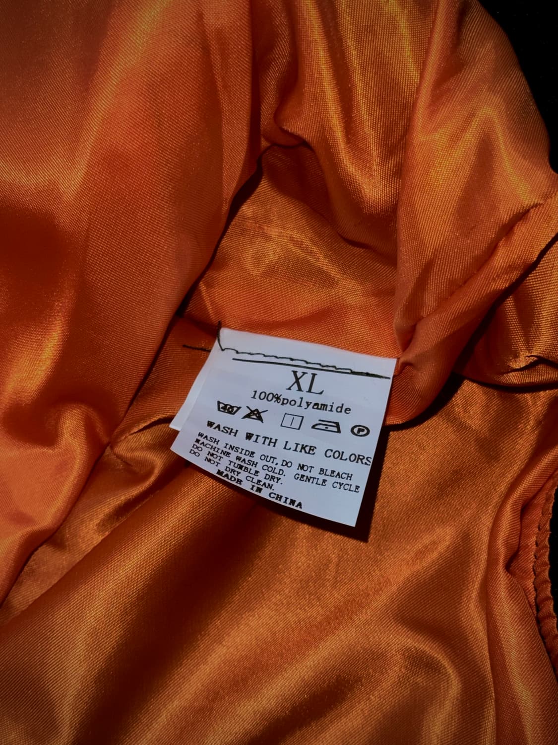 빈티지 무드 블랙 MA-1 항공점퍼 XL 상품이미지8