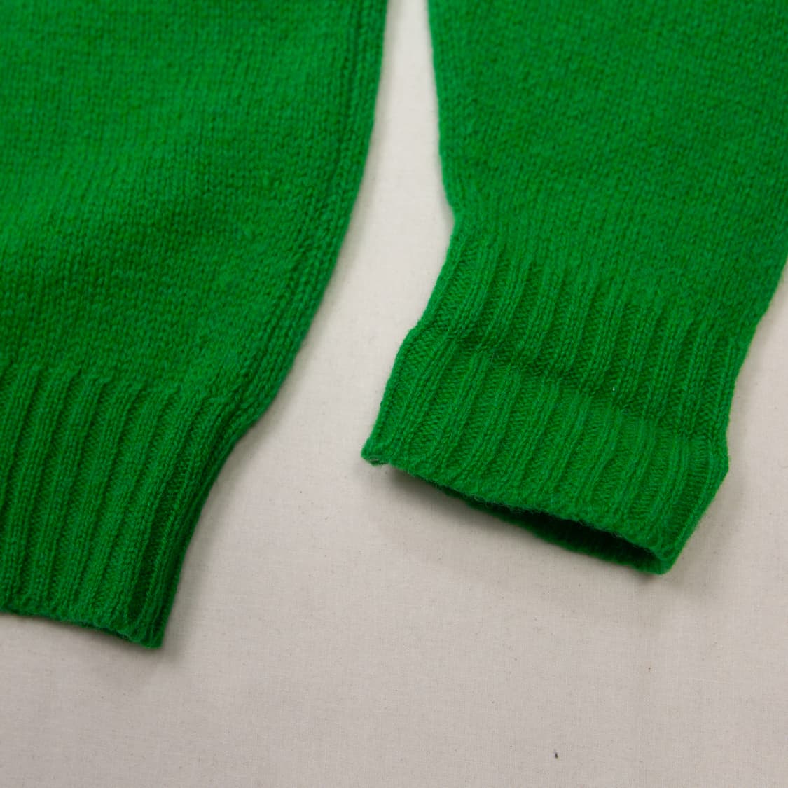 Alan Paine 쉐틀랜드 니트 스웨터 그린 상품이미지3