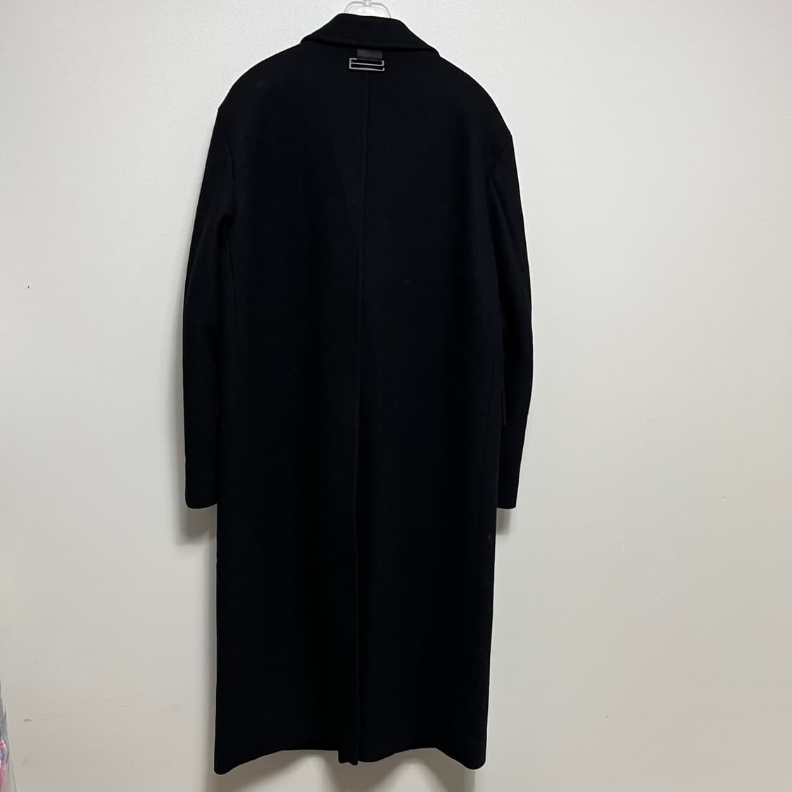 지오 송지오 캐시미어 롱 코트 블랙 상품이미지6