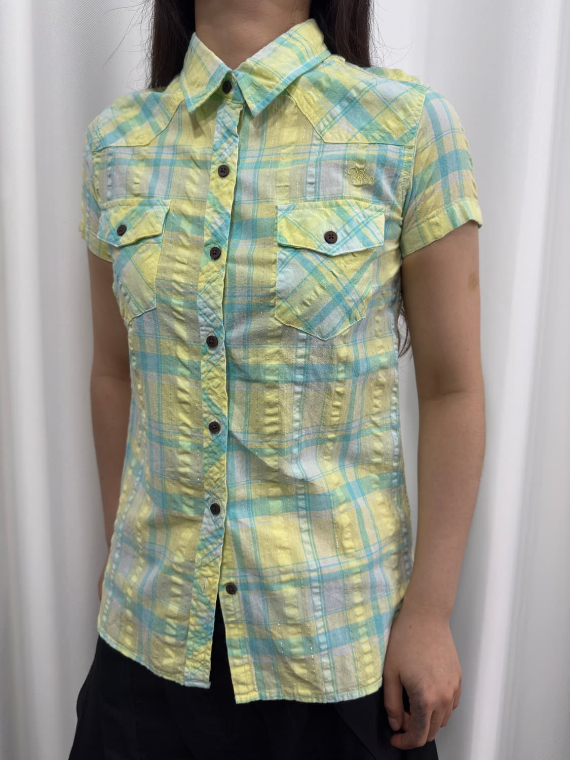 piko check shirt 상품이미지2