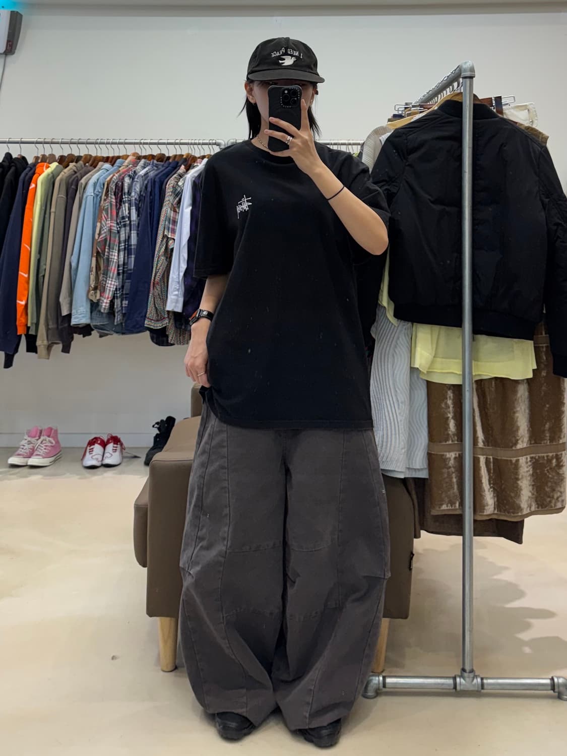 스투시 베이직 로고 티셔츠  상품이미지10