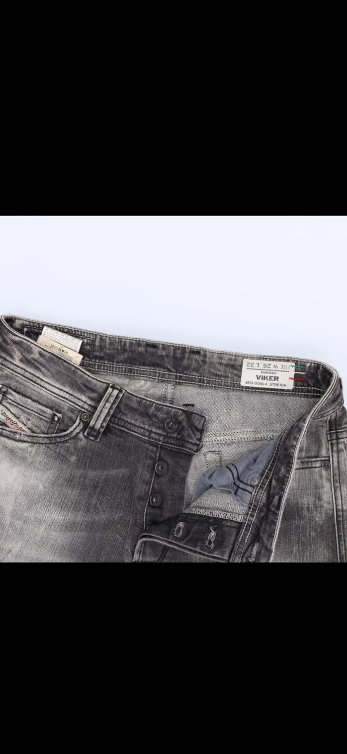 디젤 그레이워싱 데미지진 데님팬츠 1210H2 상품이미지4