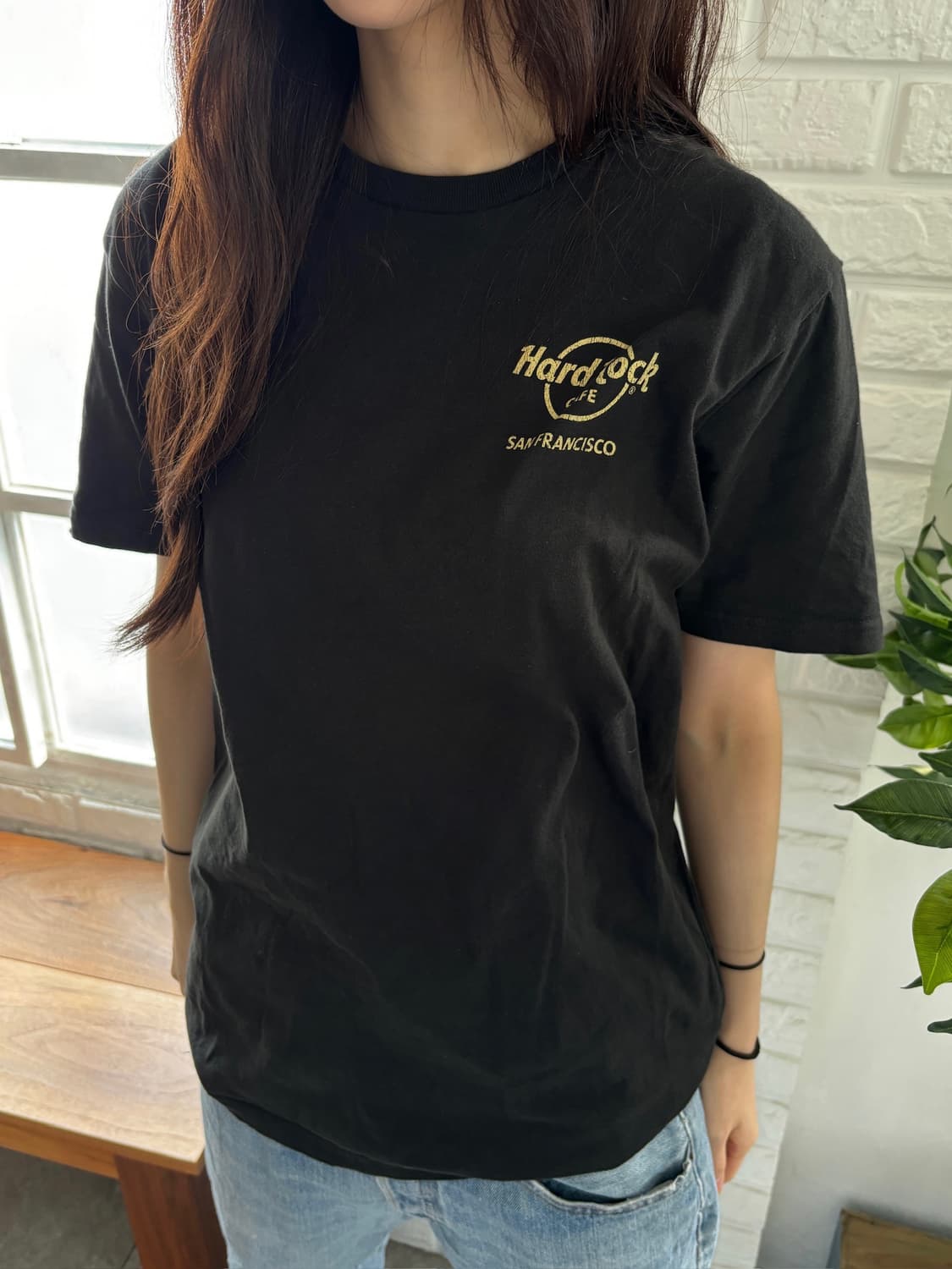 하드락 백 프린팅 반팔 상품이미지3