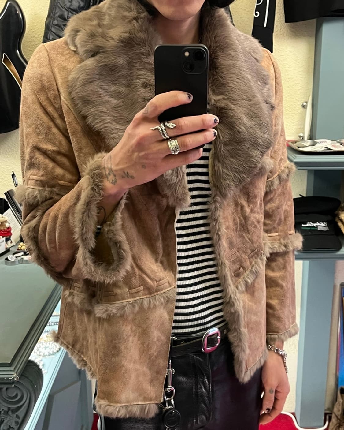 FUR TRIM JACKET 상품이미지4