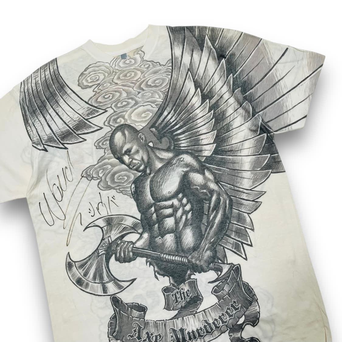 W F T (MMA UFC) 레어 강철 파이터 반팔 티셔츠 상품이미지2