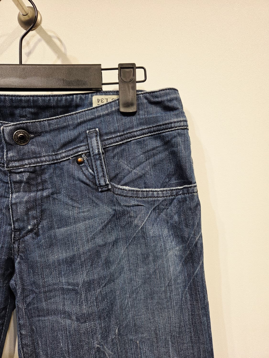 디젤. 여자 마틱 데님 청바지_28 상품이미지3