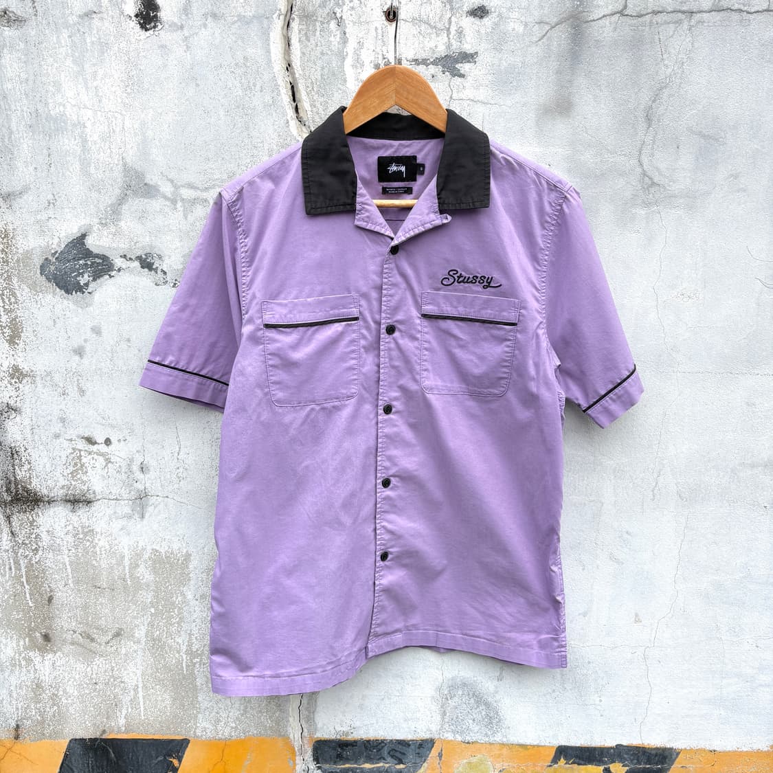Stussy 스투시 반팔 볼링 셔츠 상품이미지1