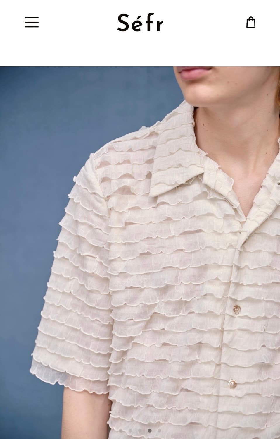 SEFR Noam Shirt (L) — 세퍼 노암 셔츠 L 상품이미지9