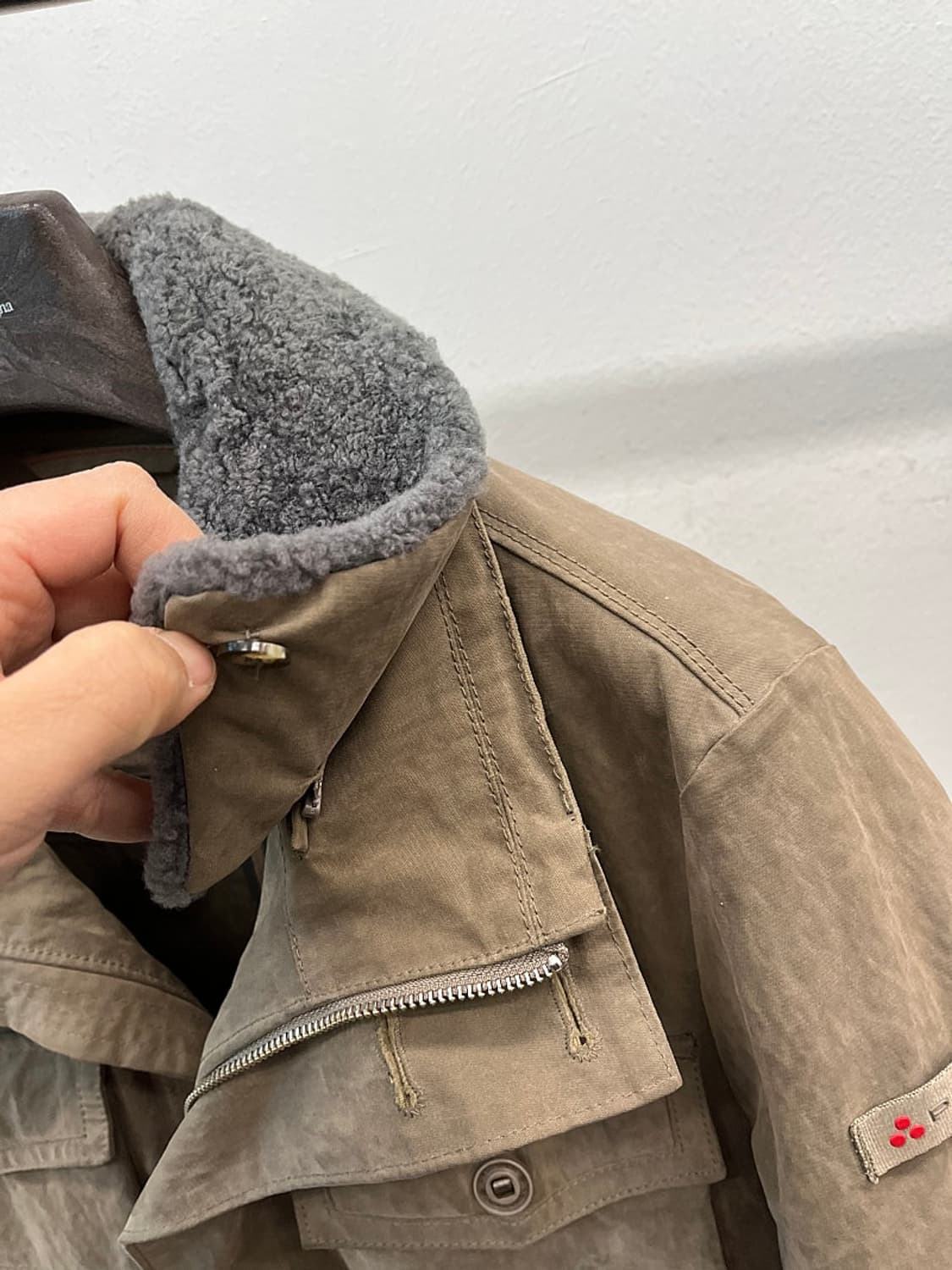 110) 페트레이 시어링 몰스킨 자켓 상품이미지6