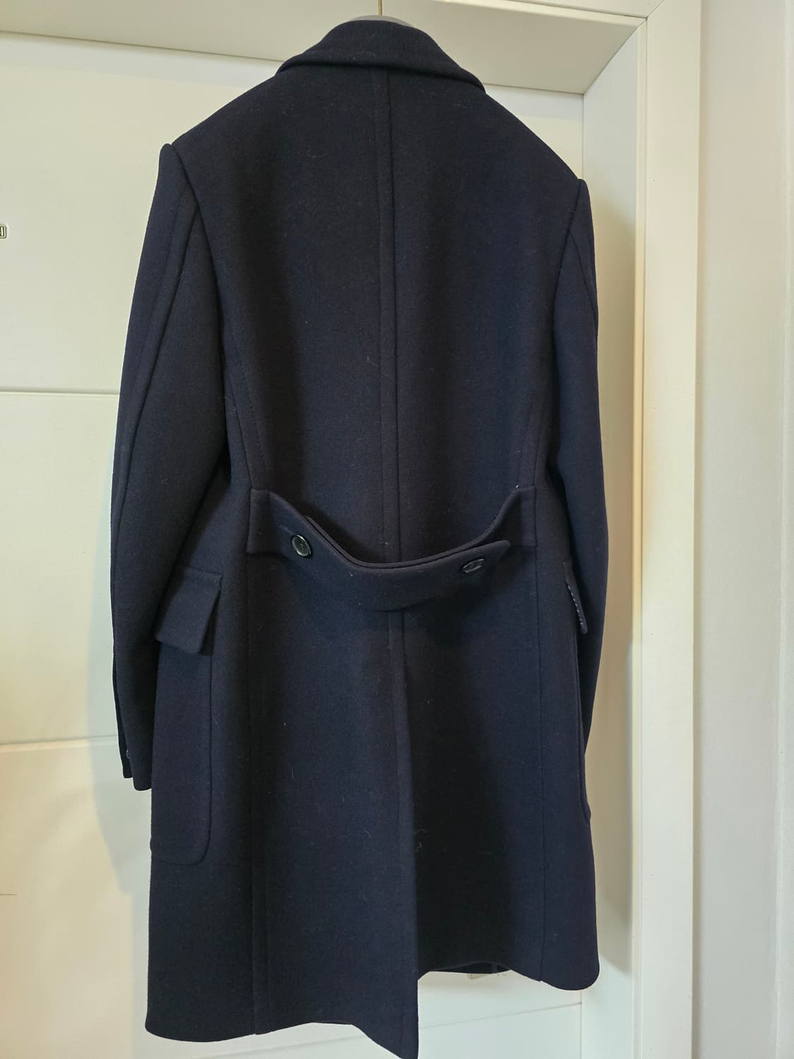 톰포드 겨을용 더블코트 네이비 48R 상품이미지3